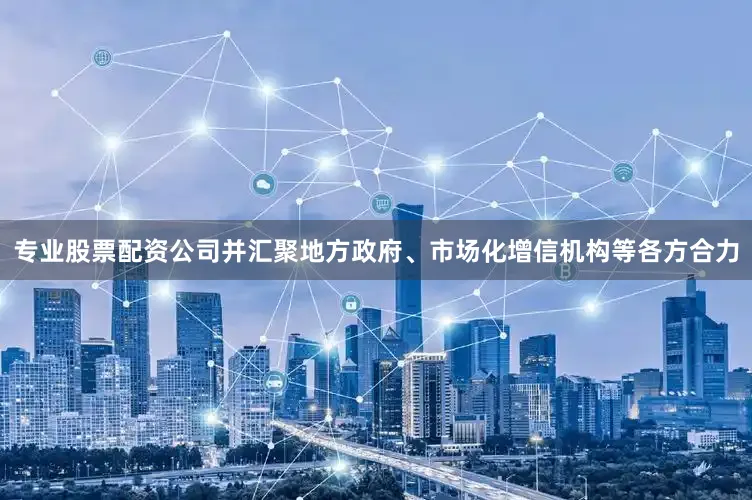 专业股票配资公司并汇聚地方政府、市场化增信机构等各方合力