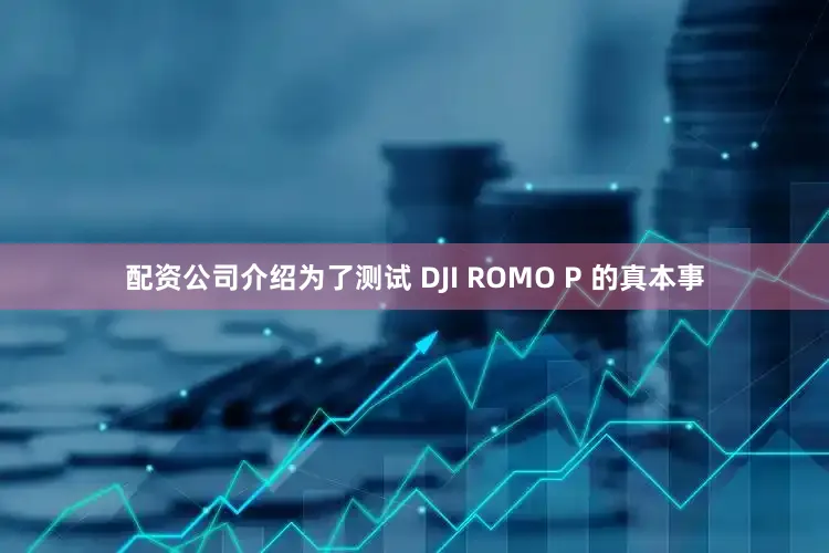 配资公司介绍为了测试 DJI ROMO P 的真本事